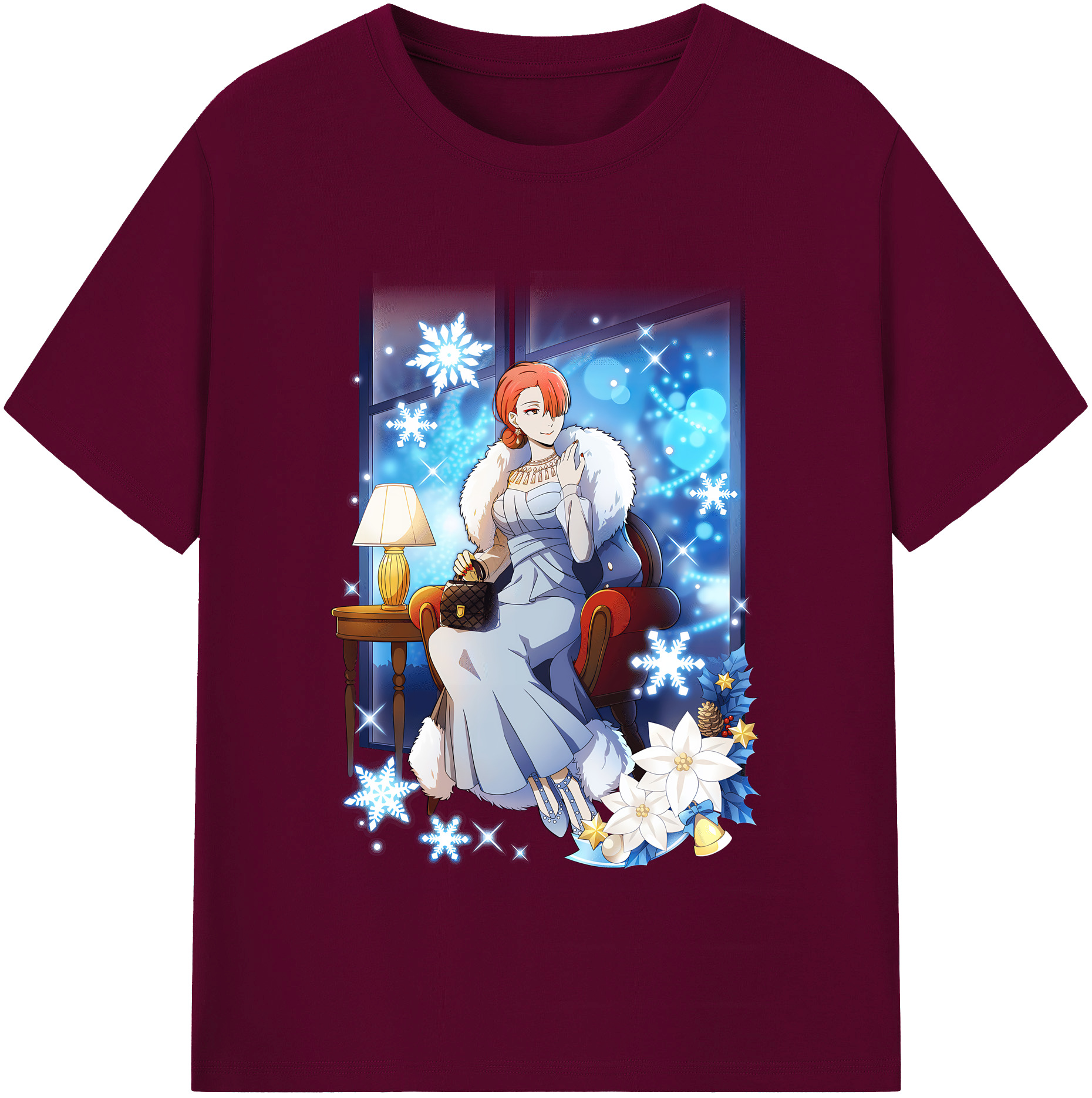 （画像用） 文豪ストレイドッグス Bungo Stray Dogs レディースカジュアルプリントTシャツ（綿100％）